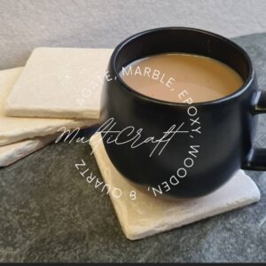Durable Rectangle Travertine Coaster for Dining Table Custom Handicrafts for Stylish Home Interiors